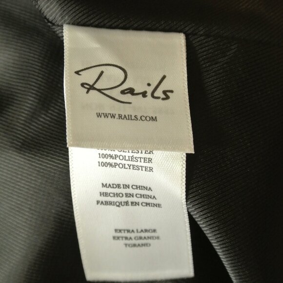 NEW Rails Cody Houndstooth Check Double Breasted Blazer SIZE XL#2620* - Picture 10 of 13